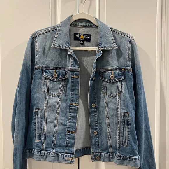 Lucky Brand Ombré Denim Jacket - Picture 1 of 4